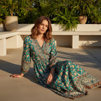 Women’s boho beach maxi dress