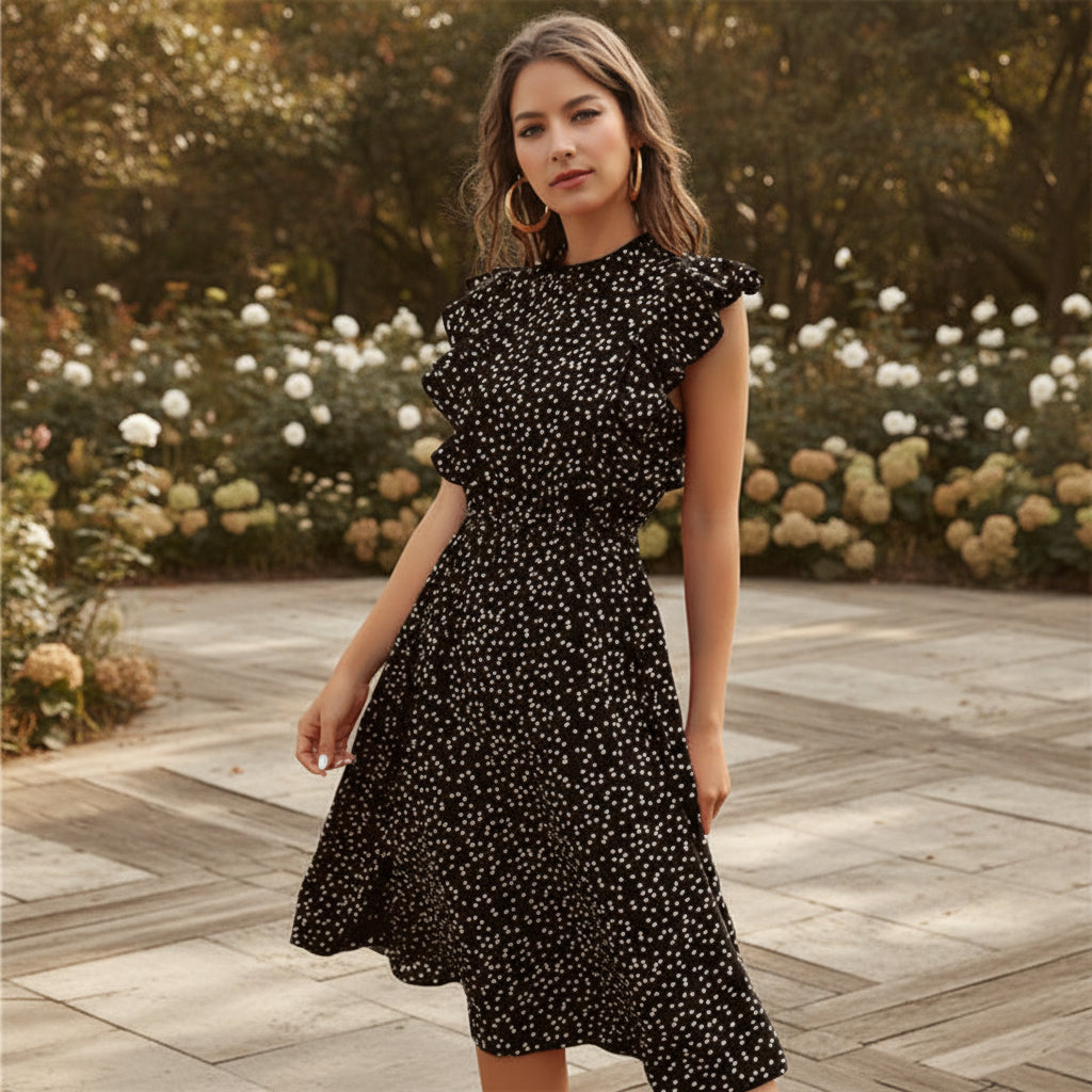 Women’s summer chiffon maxi dress